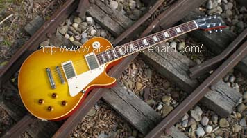 view of full guitar