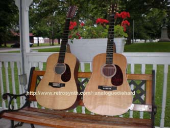 both guitars